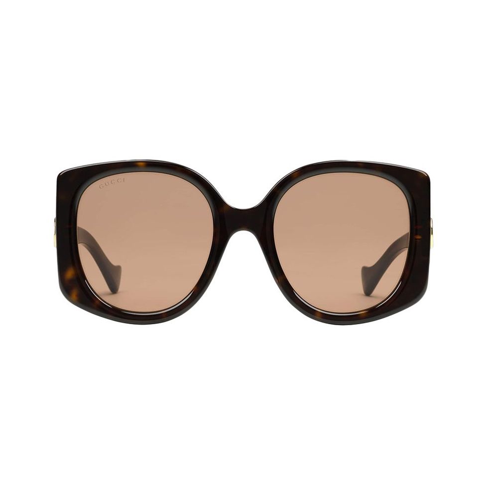 Geometric-Frame Sunglasses