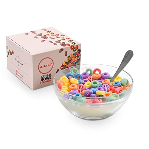Vanilla Scented Cereal Bowl Candle