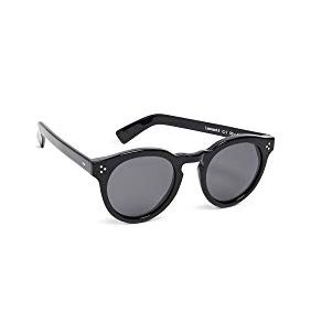 Illesteva Leonard II Sunglasses, Black, One Size