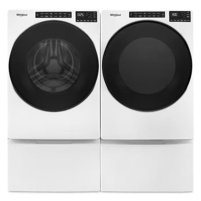 Whirlpool Front Load Washer & Electric Dryer