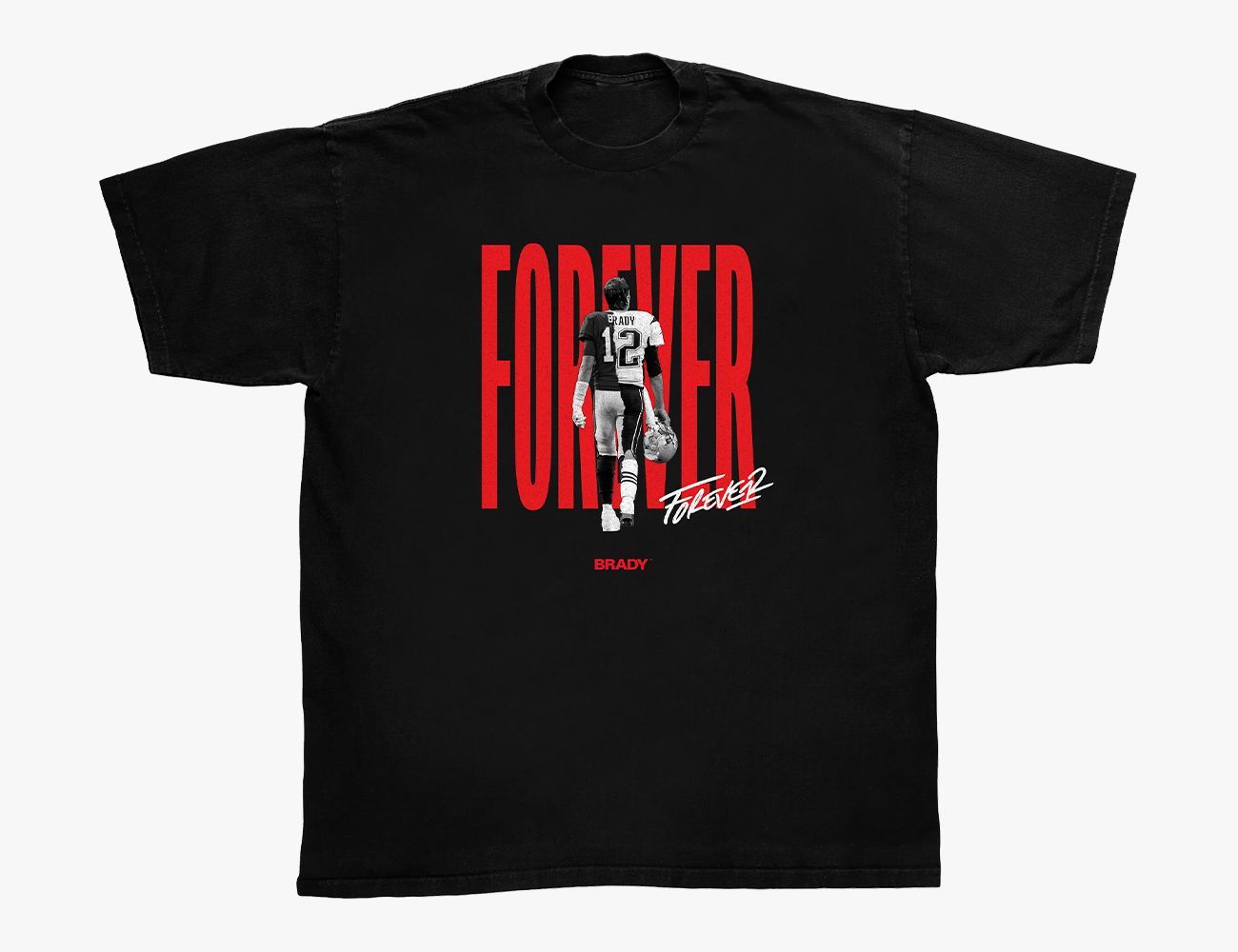 LOOK: Tom Brady releases 'Greatness Lasts Forever' T-shirt with