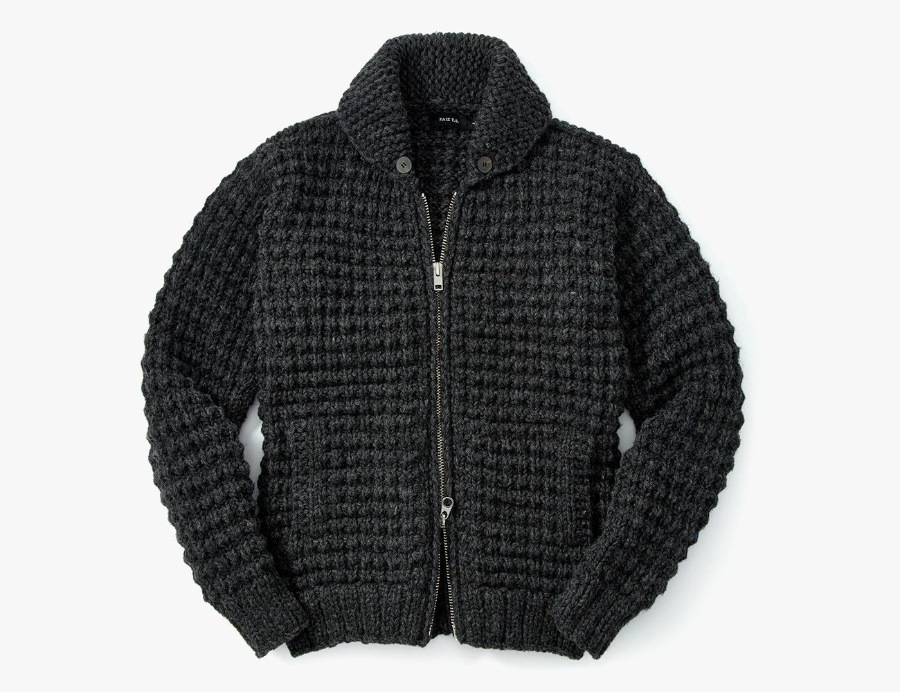 人気商品！】 OVY Super Comeback LambWool HalfZip Knit