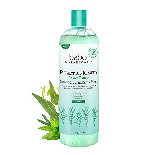 Eucalyptus Remedy Shampoo, Bubble Bath, and Wash