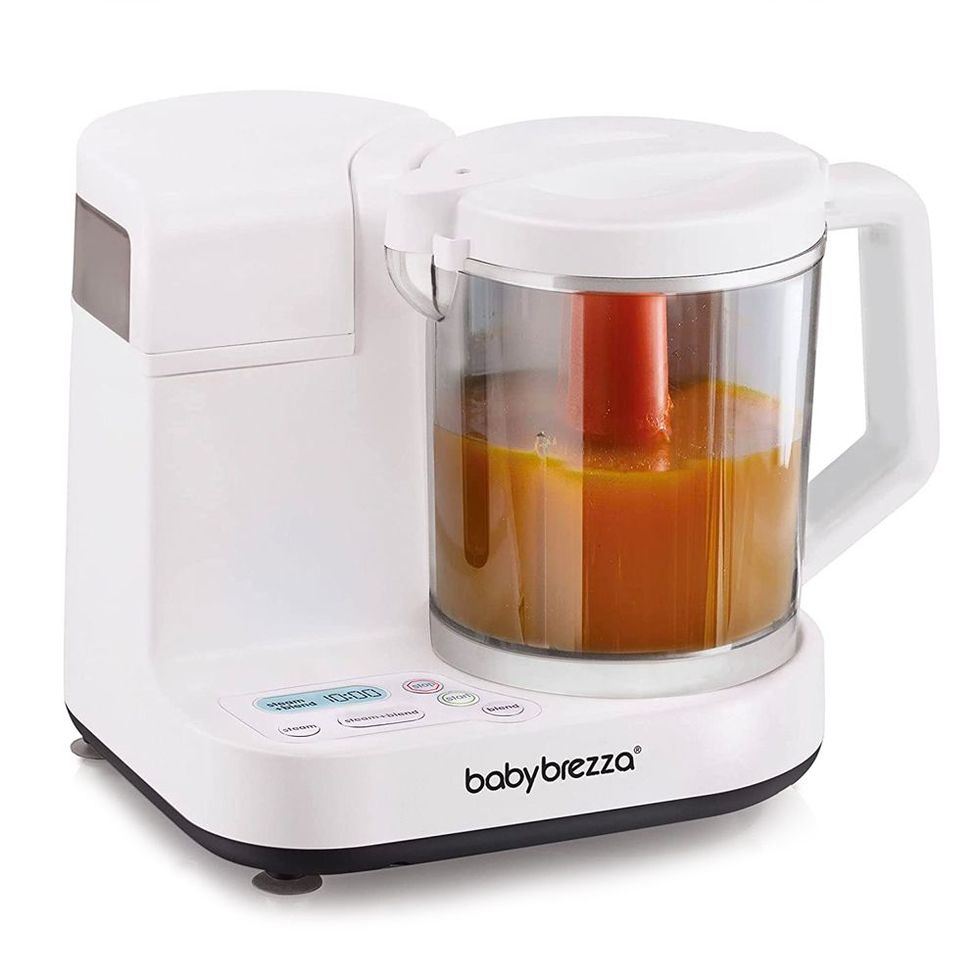 Baby Food Maker, Puree Food Processor,Steam Cook And Mixer, Warmer