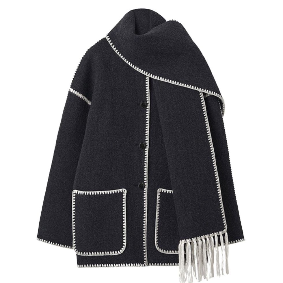 Toteme's scarf jacket – Best scarf jackets and coats
