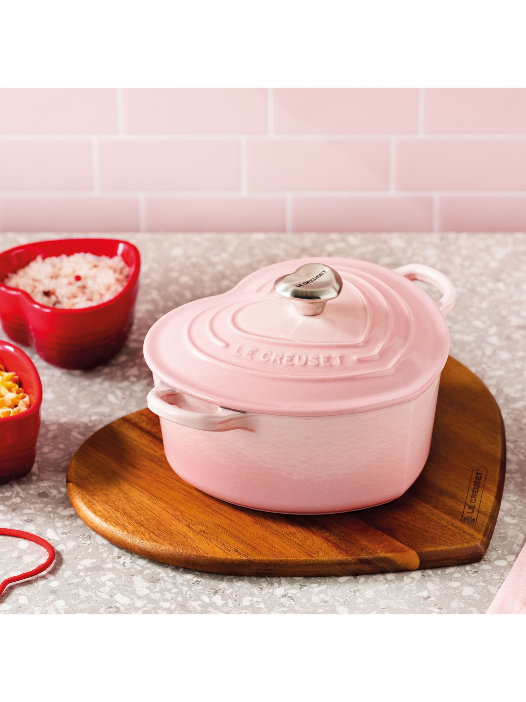 Le Creuset Cast Iron Heart Casserole