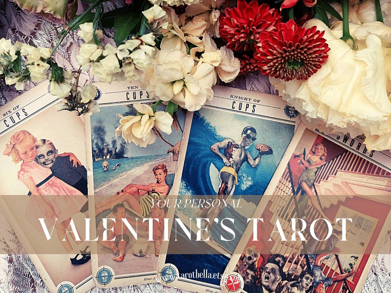 Valentine Love Tarot Forecast with Good Karma creator, via email/pdf
