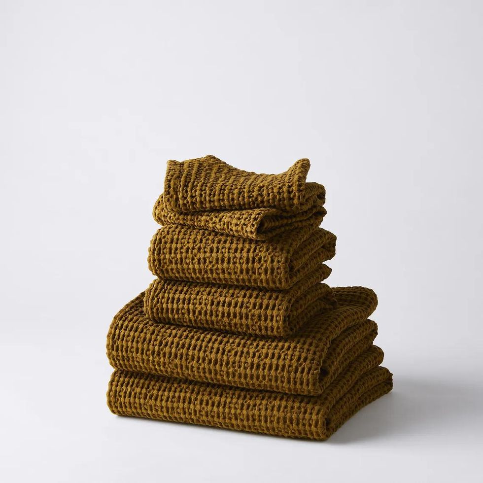 Simple Waffle Towels - Bronze – Woonwinkel