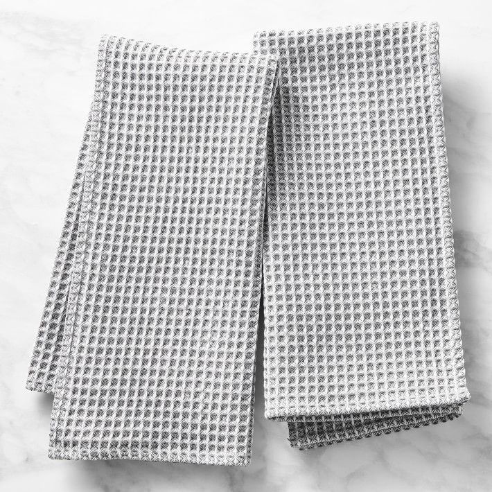 Fine Quality Waffle Weave Kitchen Towels, Decorative Dish Cloth