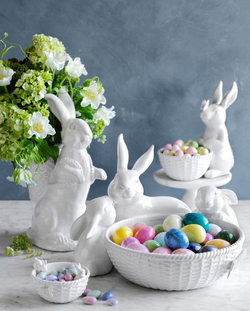 Sculptural Bunny Family Bowls