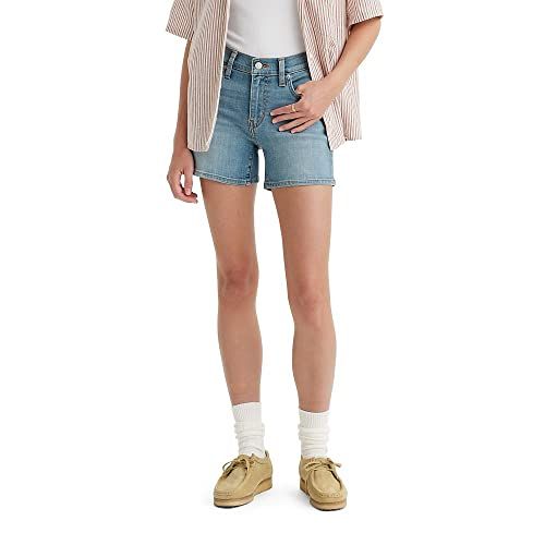 Levi's women's hotsell mid length shorts