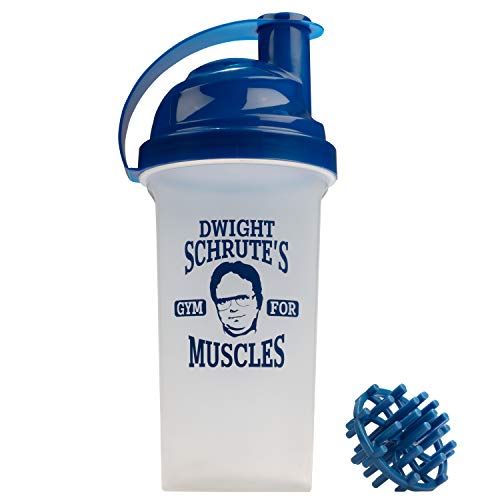 Powder Shaker Bottle- Dwight Schrute's Gym for Muscles