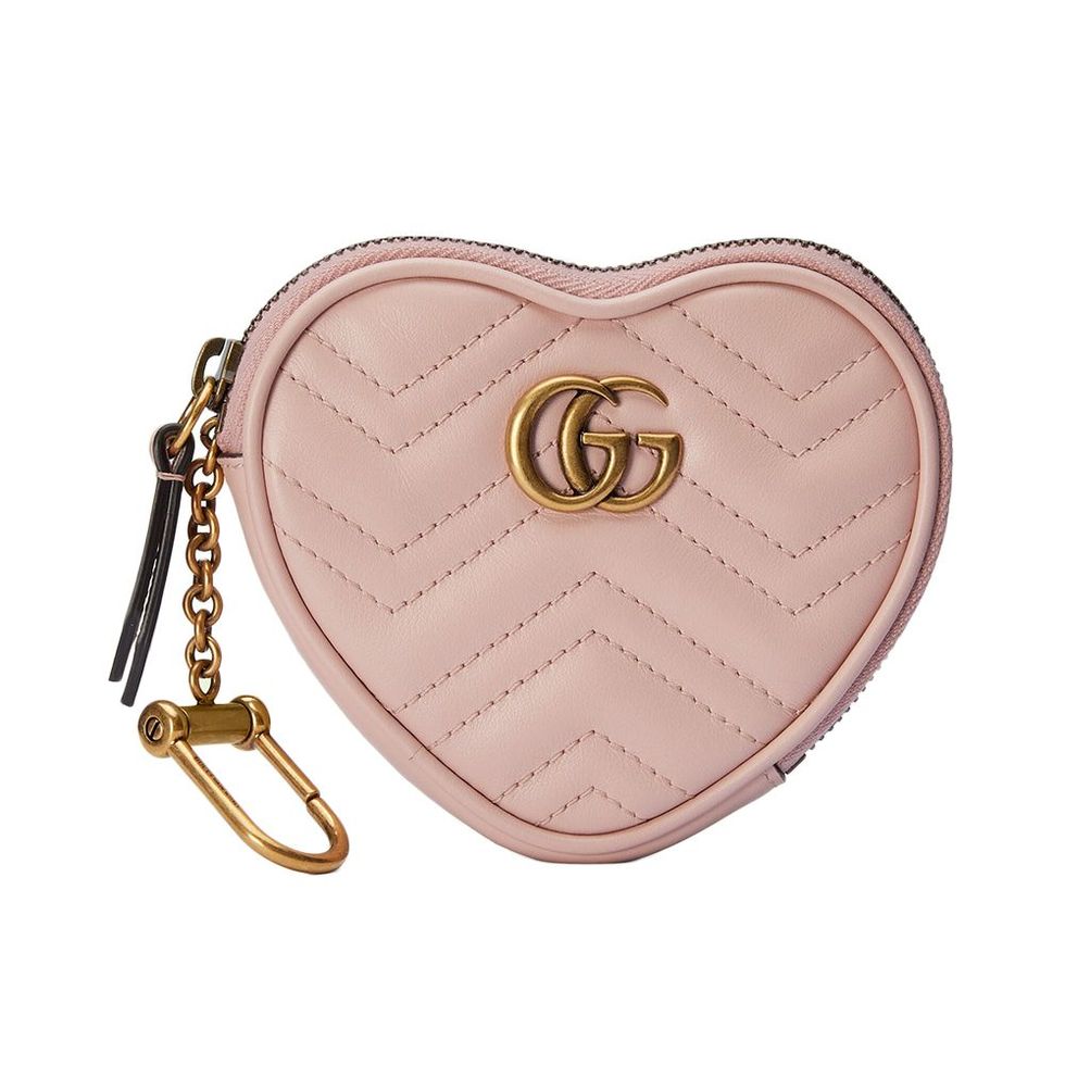 GG Marmont Heart-Shaped Coin Purse
