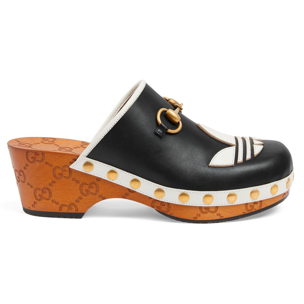 adidas x Gucci Women's Leather Clogs