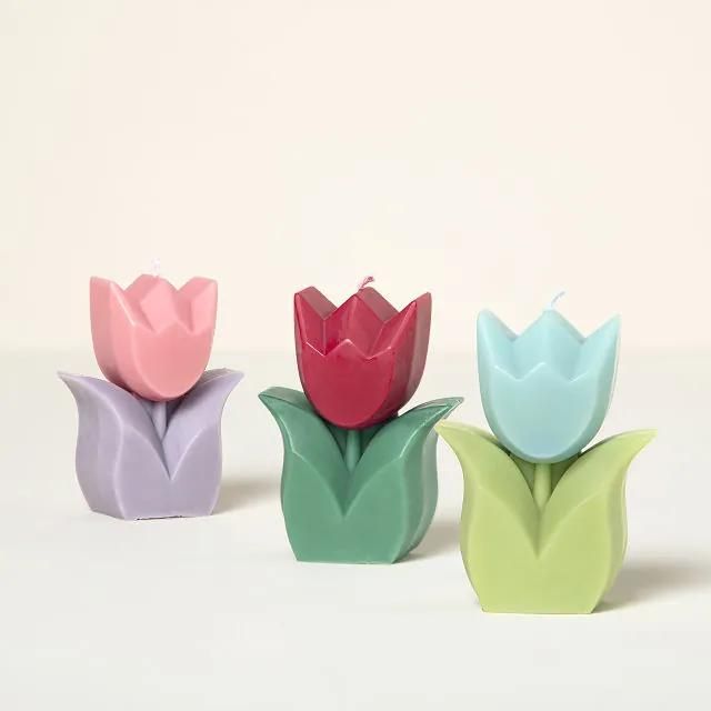 Spring Tulip Candle