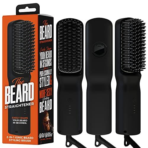 Beard Straightener Brush For Men