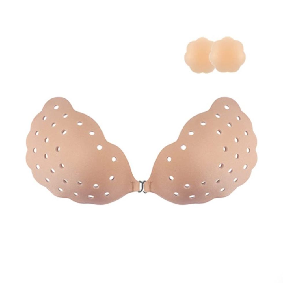 Fashion Bikini Push Up Breast Invisible Self Adhesive Bra Silicone