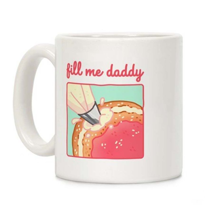 Fill Me Daddy (Donut) Coffee Mug
