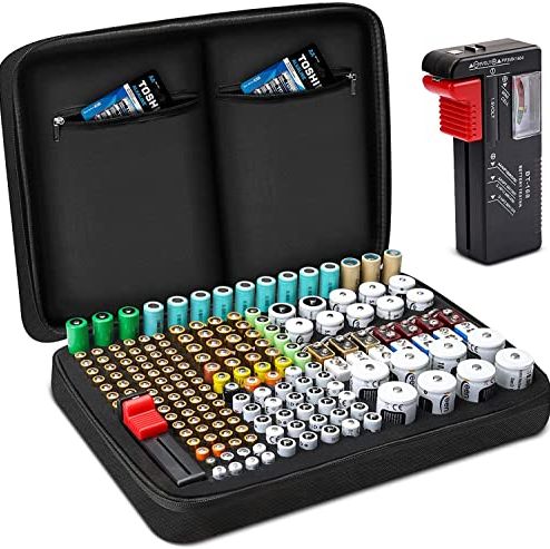 Battery Organizer Storage Box