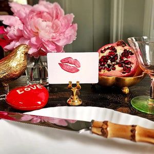 Kisses Custom Place Cards