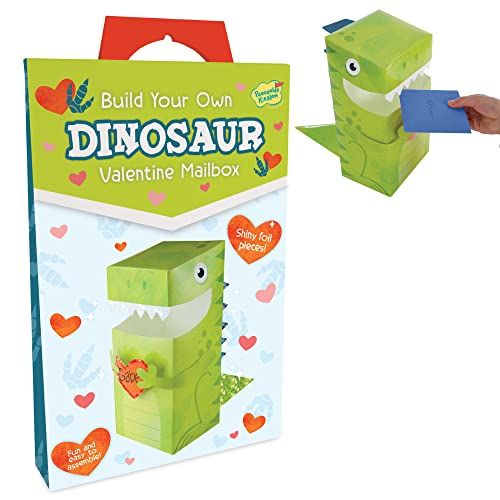 Build-Your-Own-Dinosaur Valentine Mailbox Kit