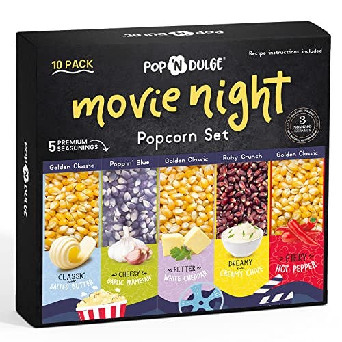 Popcorn Movie Night Set