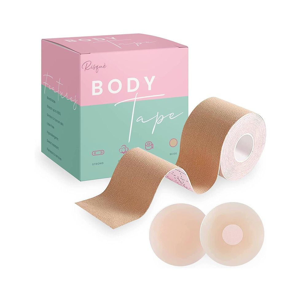 Conceal Lift Bra Invisilift Silicone Adhesive Lift Bras Adhesive Tape With  Strap Flesh Color