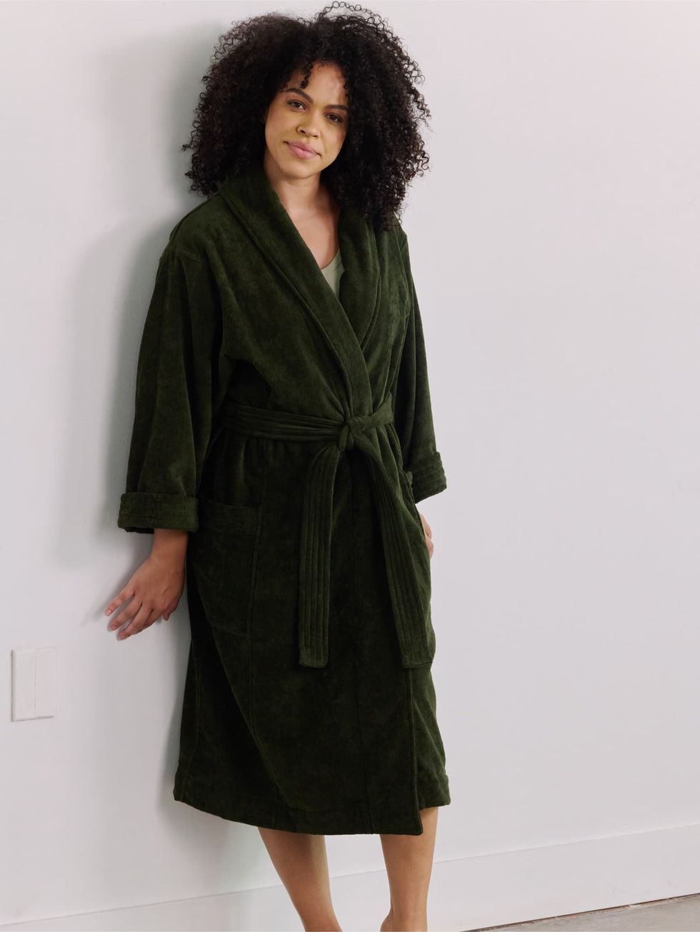 Organic French Terry Robe