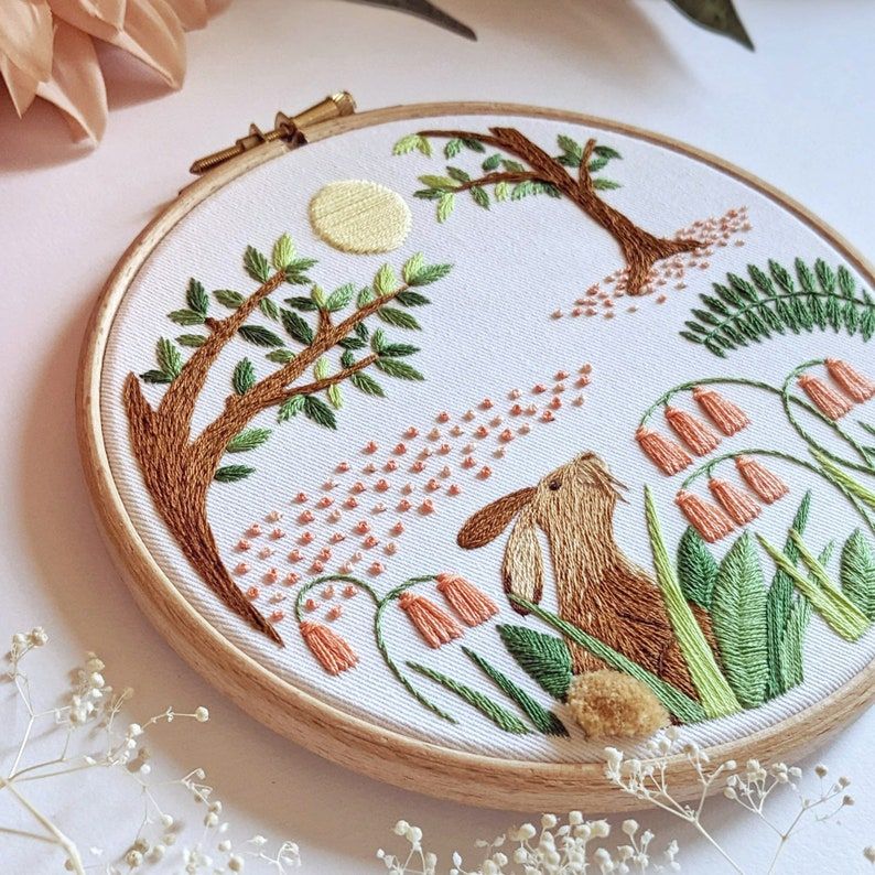 Embroidery Kit - Harebells