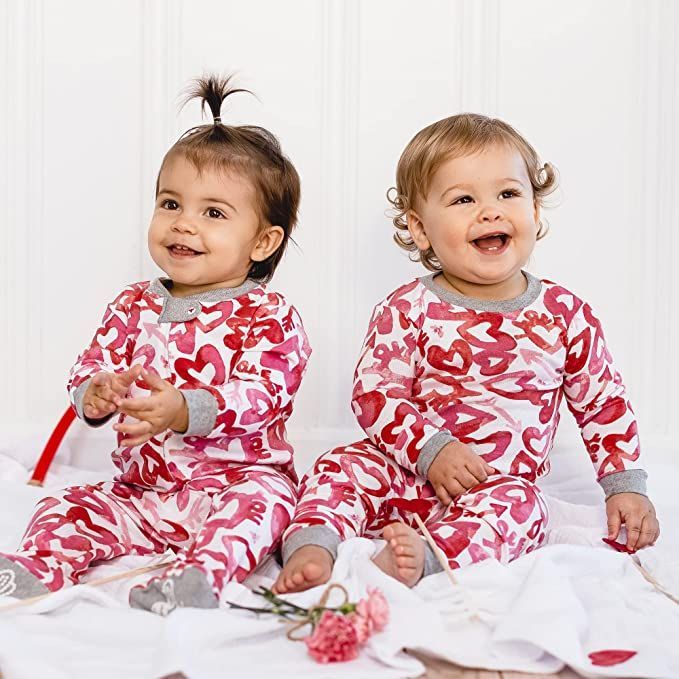  Hearts Valentines Day Pajama Pants for Women Sleep
