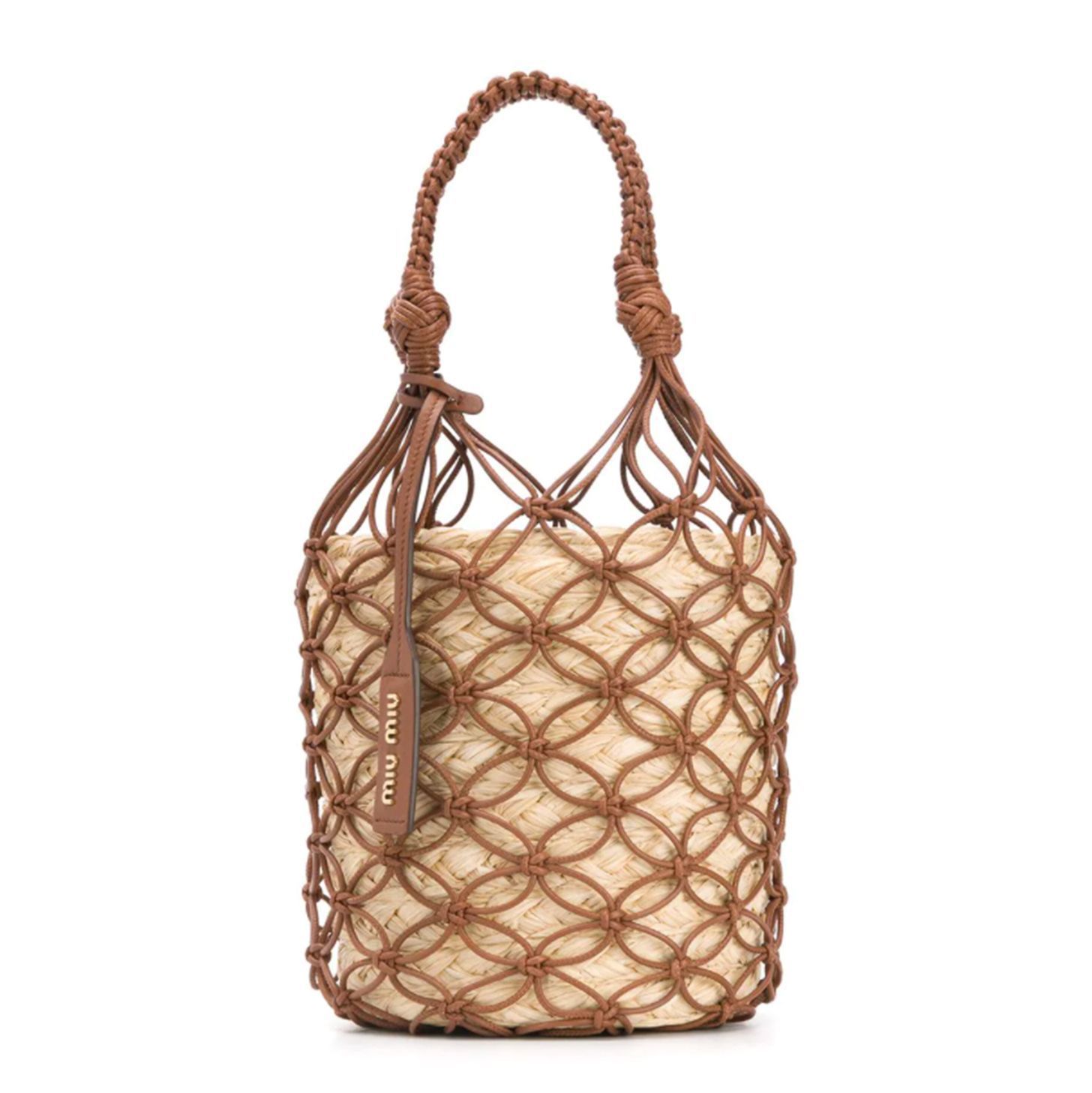 Bucket hotsell straw bag