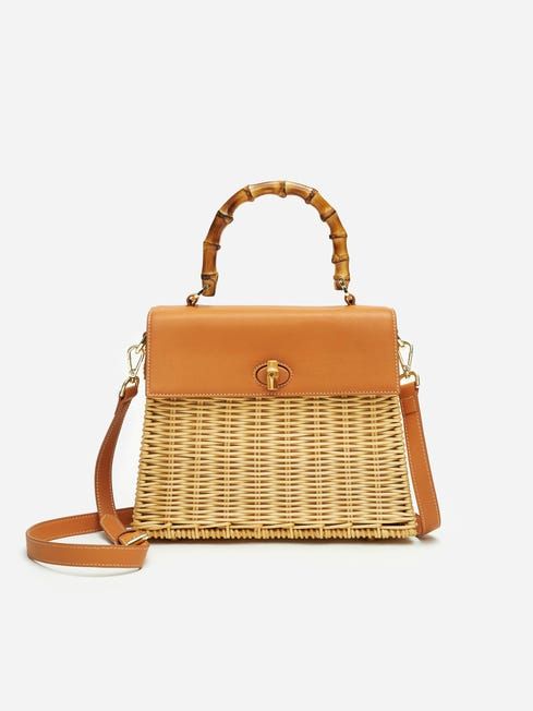 Hermes Blanc White Picnic Mini Kelly Bag Handbag Wicker – MAISON de LUXE