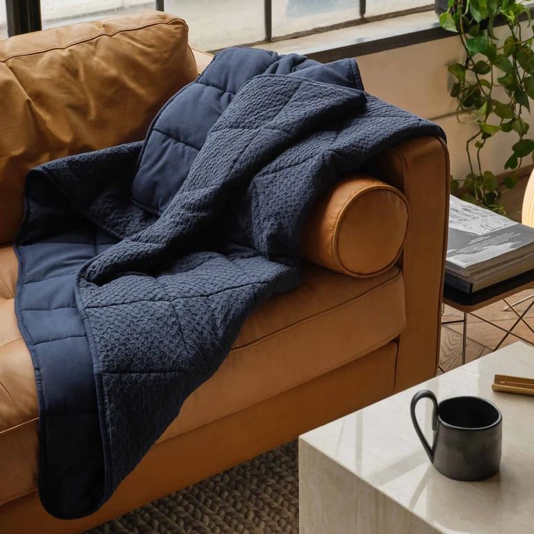 Weighted best sale couch blanket