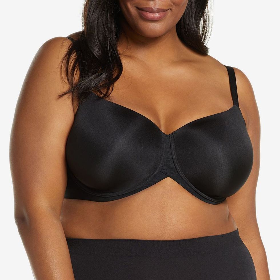 Wacoal Women's Ultimate Side Smoother Underwire T-Shirt Bra, Black, 30C at   Women's Clothing store