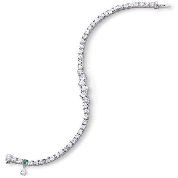Classic Sapphire Tennis Bracelet