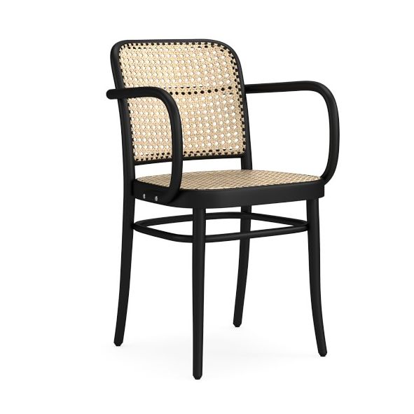 Ton 811 Caned Dining Armchair