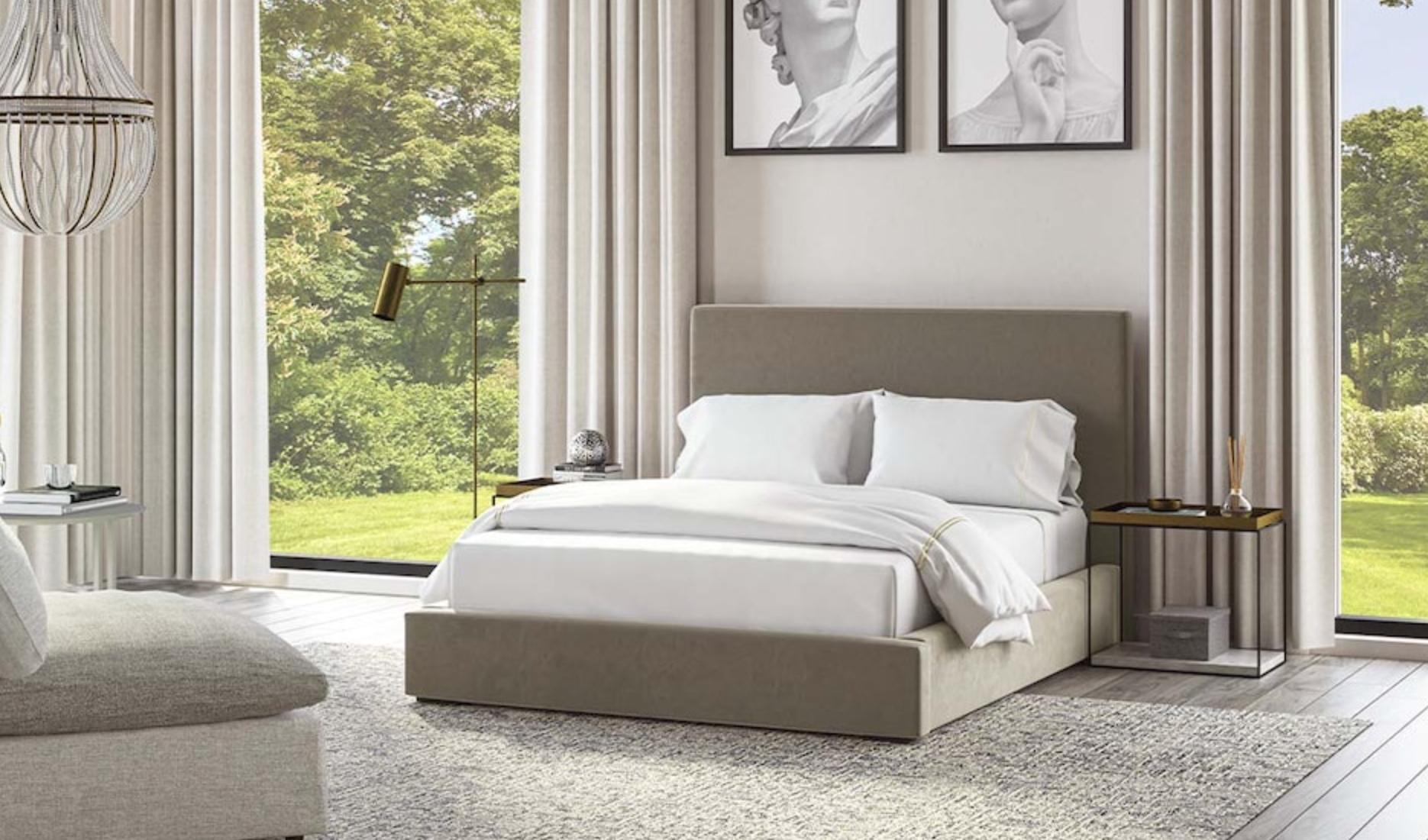 Saatva Halle [Mattress size : Queen; Fabric :]
