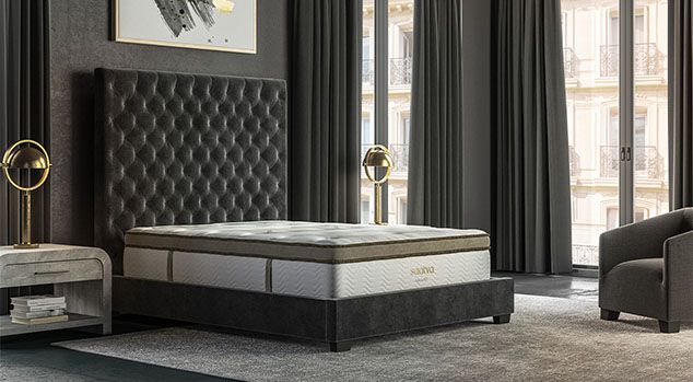 Saatva HD Mattress [Mattress size : Cal King; Comfort Level : Medium Firm / Firm]