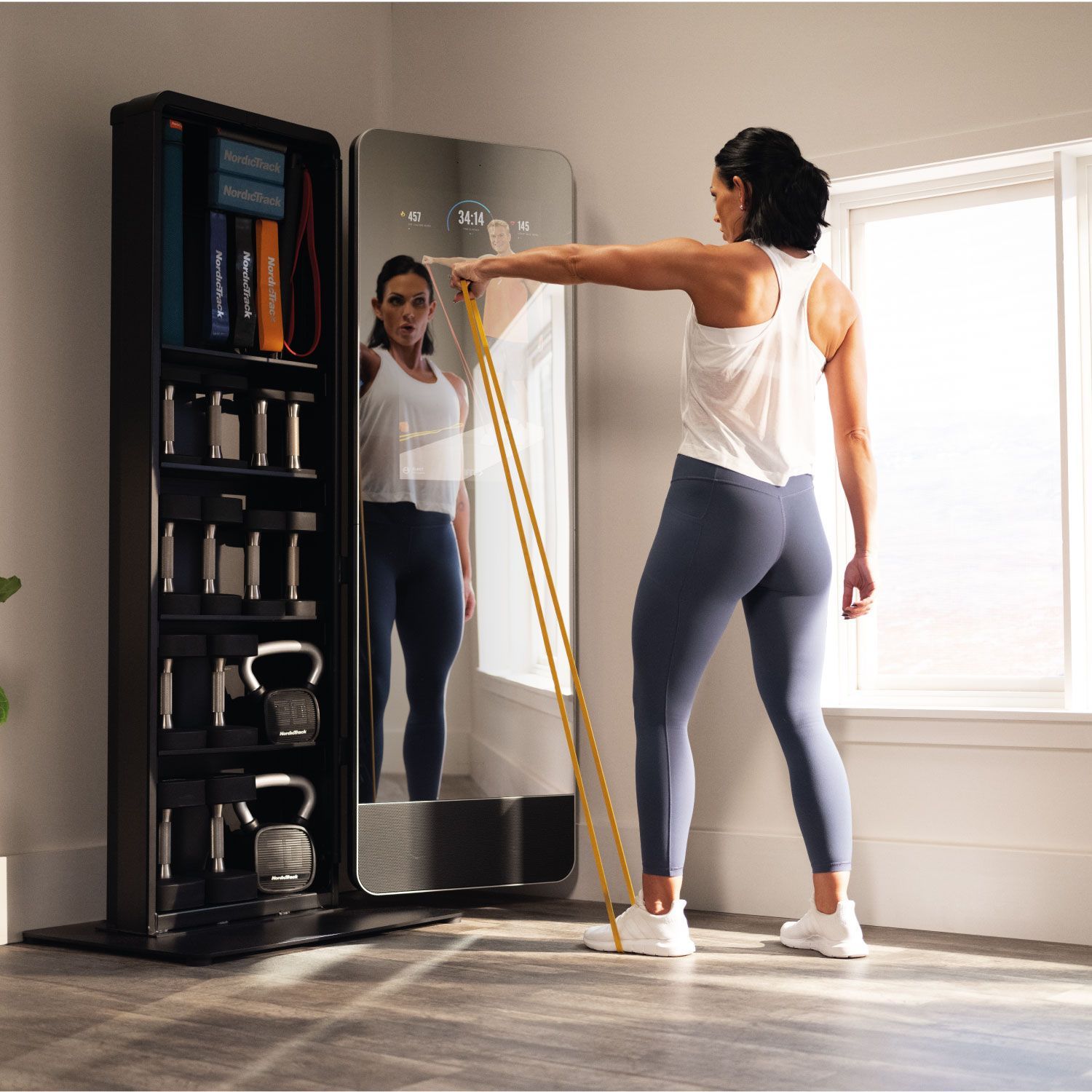 Best mirror exercise hot sale