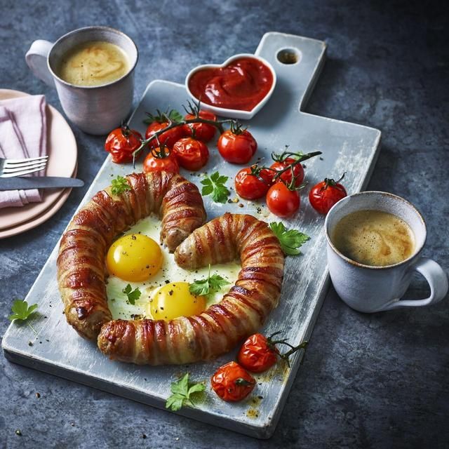 M&S Love Sausage Wrapped in Smoked Bacon