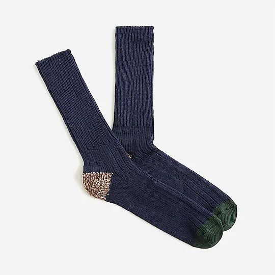 Marled Camp Socks