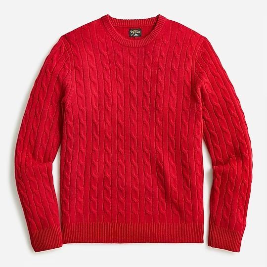 Cashmere Cable-knit Sweater