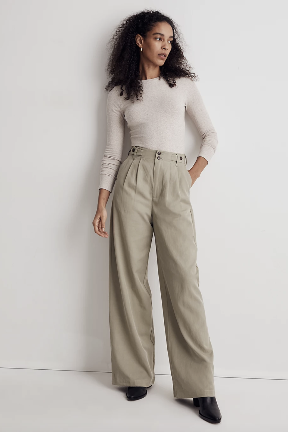 Pantalones Palazzo  Palazzo pants outfit, Pants outfit, Work outfit
