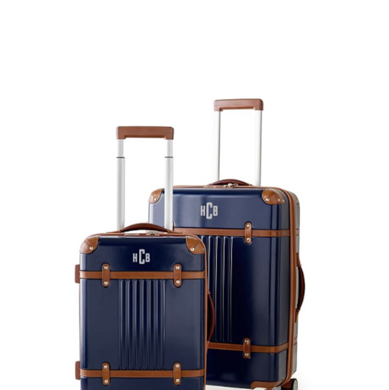 Working on a luggage set with nowhere to go. At least they look