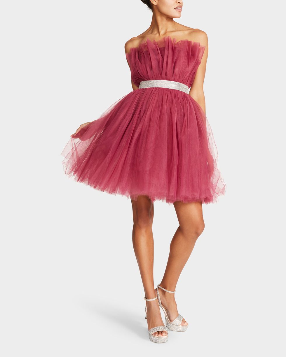 Showstopper Tulle Mini Dress