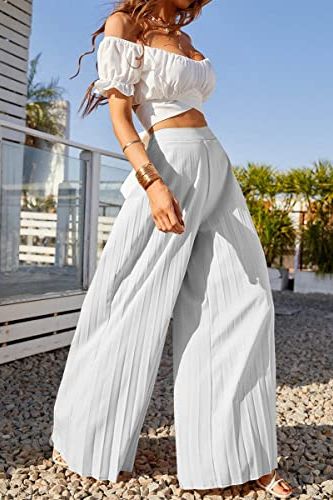 Latest flared palazzo design ideas,palazzo pant with crop top