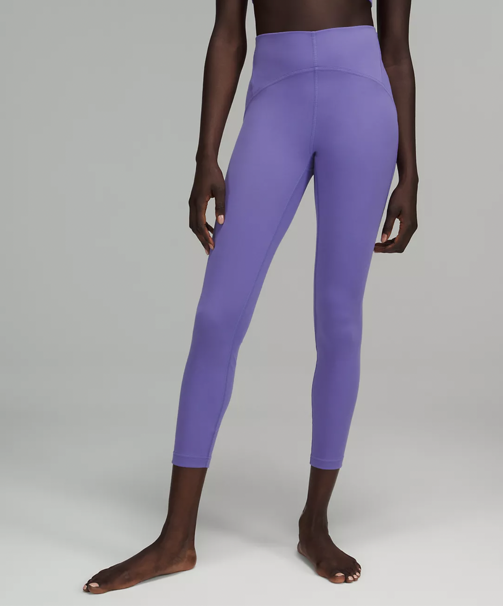 Lululemon leggings Womens Size 2 Black / Grey / Purple (s)