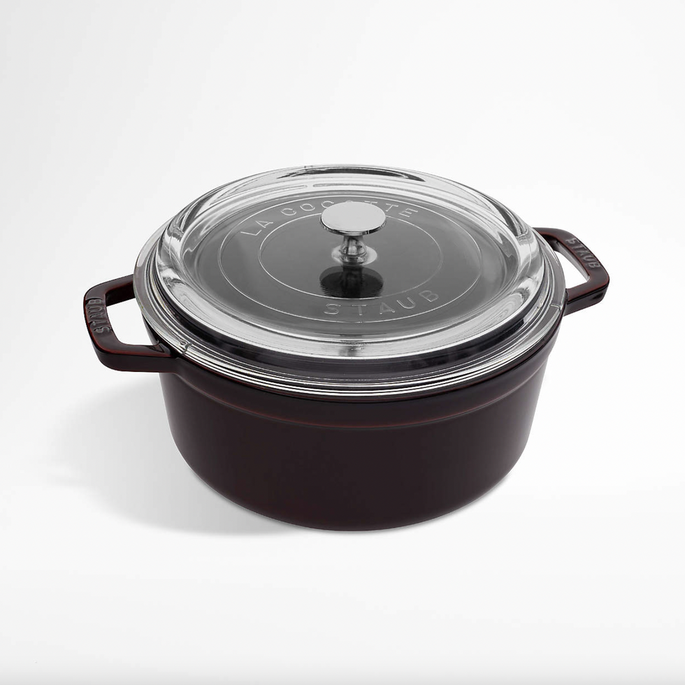 4-Quart Cocotte with Glass Lid