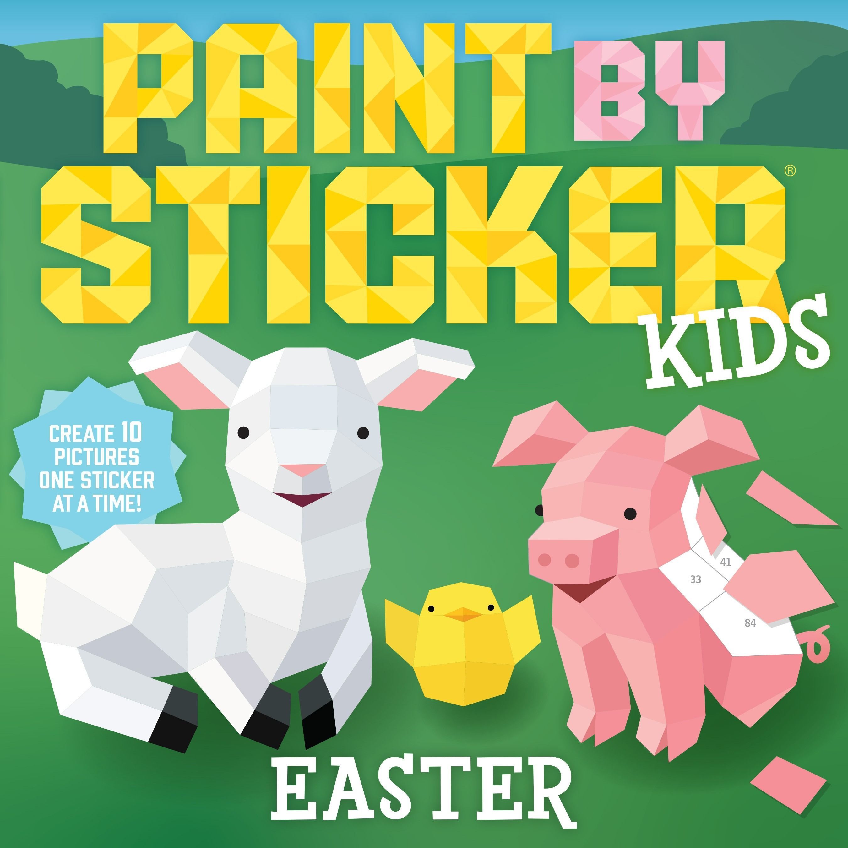 'Paint by Sticker Kids: Easter'