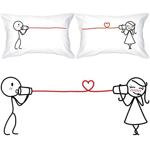 I Love You Couples Pillowcases